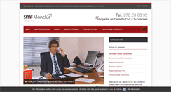 Desktop Screenshot of abogadoherenciaszaragoza.com